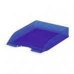 Durable Letter Tray BASIC Transparent Blue - Pack of 1 1701673540