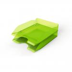 Durable New Stackable Letter Tray - Document Paper File - A4+ Light Green 