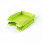 Durable New Stackable Letter Tray - Document Paper File - A4+ Green 