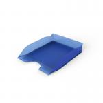 Durable Stackable Letter Tray - Document Paper File - 6 Pack - A4+ Clear Blue 1701674540