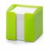 Durable TREND 800 Sheet Note Box Memo Pad Cube - 6 Pack - Green 1701682020