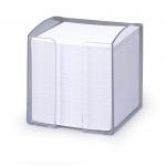 Durable TREND 800 Sheet Note Box Transparent Memo Pad - 6 Pack - Clear 1701682400