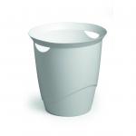 Durable TREND Plastic Waste Recycling Bin - 16 Litre - White 1701710010