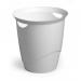 Durable TREND Plastic Waste Recycling Bin - 16 Litre - 6 Pack - White 1701710010