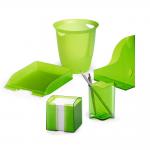 Durable TREND Plastic Waste Recycling Bin - 16 Litre - Light Green 1701710017