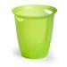 Durable TREND Plastic Waste Recycling Bin - 16 Litre - 6 Pack - Light Green 1701710017