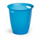 Durable TREND Plastic Waste Recycling Bin - 16 Litre - Light Blue 1701710540