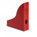 Durable Magazine Rack Document Holder Desk File Organiser - 6 Pack - A4 Red 1701711080