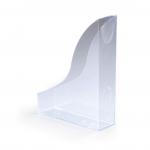 Durable Magazine Rack Document Desk File Organiser - 6 Pack - A4 Clear 1701711400