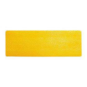 Durable Heavy Duty Adhesive Floor Marking Dash Shape - 10 Pack - Yellow 170304