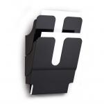 Durable FLEXIBOXX 2 Wall Mounted Literature Holder - A4 Portrait - Black 1709008060