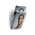 Durable FLEXIPLUS 2 Wall Mounted Literature Holder - A5 Portrait - Clear 1709013400