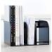 Durable OPTIMO Magazine Book Stand Desk Organiser Book Holder - 2 Pack - Grey 1709018058