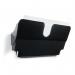 Durable A4 Magnetic Literature Holder - Wall-Mounted Display - FLEXIPLUS - Black 1709021060