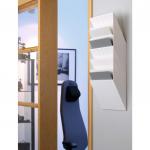 Durable FLEXIBOXX 6 Wall Mounted Literature Holder - A4 Landscape - White 1709785010