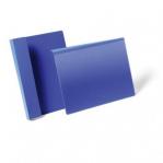 Durable Pallet Hanging Pocket A4 Landscape Dark Blue Pack of 50 172307