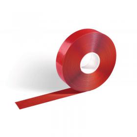 Durable DURALINE Strong Slip-Resistant Floor Marking Tape - 50mm x 30m - Red 172503