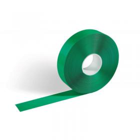 Durable DURALINE Strong Slip-Resistant Floor Marking Tape - 50mm x 30m - Green 172505