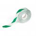 Durable DURALINE Safety Non-Slip Hazard Warning Tape - 50mm x 30m - Green/White 1726131