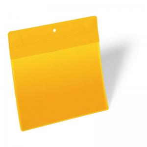 Durable Neodym Magnetic Ticket Label Holder Pockets - 10 Pack - A5