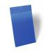 Durable Neodym Magnetic Ticket Label Holder Document Pockets - 10 Pack - A4 Blue 174707