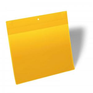 Durable Neodym Magnetic Ticket Label Holder Pockets - 10 Pack - A4