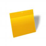 Durable Neodym Magnetic Document A4 Landscape Yellow - Pack of 10 174804