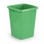Durable DURABIN 90L Square - Food & Freezer Safe Waste Recycling Bin - Green 1800474020