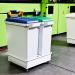 Durable 90L Bin Lid Green - Square Recycling Bin Lid - Food Safe - DURABIN 1800475020