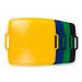 Durable DURABIN 90L Square Recycling Bin Lid - Food & Freezer Safe - Yellow 