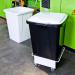 Durable 90L Bin Lid Yellow - Square Recycling Bin Lid - Food Safe - DURABIN 1800475030