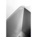 Durable 60L Waste Bin White - Rectangular Recycling Bin - Food Bin - DURABIN 1800496010