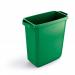 Durable DURABIN 60L Rectangular - Food Safe Waste Recycling Bin - Green 1800496020