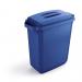 Durable DURABIN 60L Rectangular - Food Safe Waste Recycling Bin - Blue 