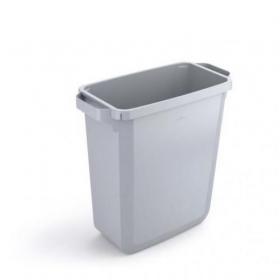 Durable DURABIN 60L Rectangular - Food Safe Waste Recycling Bin - Grey 1800496050