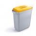 Durable DURABIN 60L Rectangular - Food Safe Waste Recycling Bin - Grey 