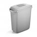 Durable DURABIN 60L Rectangular - Food Safe Waste Recycling Bin - Grey 