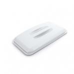 Durable DURABIN 60L Rectangular Bin Lid - Strong Food & Freezer Safe - White 1800497010