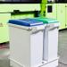 Durable 60L Bin Lid Green - Rectangular Recycling Bin Lid - Food Safe - DURABIN 1800497020