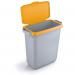 Durable 60L Hinged Bin Lid ECO Yellow - Recycling Bin Lid - Food Safe - DURABIN 1800500030