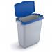 Durable DURABIN 60L Hinged Bin Lid - Strong and Food & Freezer Safe - Blue 