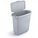 Durable DURABIN 60L Hinged Bin Lid - Strong and Food & Freezer Safe - Grey 