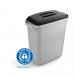 Durable DURABIN ECO 60L Rectangular - Food Safe Waste Recycling Bin - Grey 