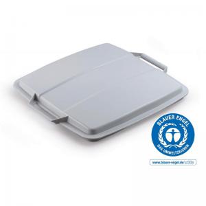 Durable ECO 90L Bin Lid Grey - Recycled Plastic Square Lid - DURABIN