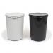 Durable DURABIN 40L Round Bin - Strong & Easy Grip Handles - Black 