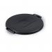 Durable DURABIN 40L Round Bin Lid - Strong & Easy Grip Handle - Black 1800520221