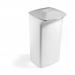 Durable 40L Square Waste Bin White - Strong Stylish Recycling Bin - DURABIN 1800798010