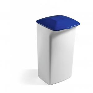 Click to view product details and reviews for Durable Durabin 40l Square Strong Stylish Waste Recycling Bin Grey.