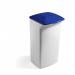 Durable DURABIN 40L Square - Strong Stylish Waste Recycling Bin - Grey 