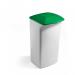 Durable DURABIN 40L Square - Strong Stylish Waste Recycling Bin - Grey 